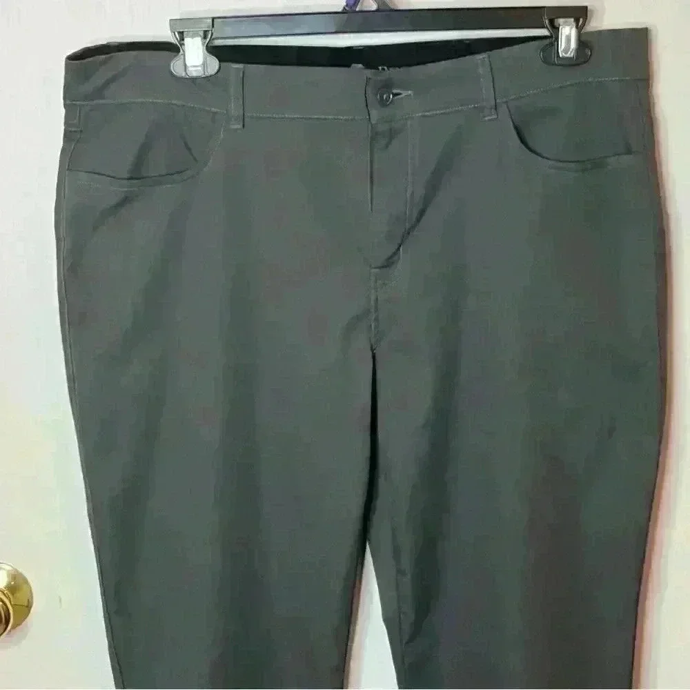 Pebble Beach Chino Pant Men’s 38x30‎ Gray Outdoor Golf Tech Wicking - Picture 2 of 7